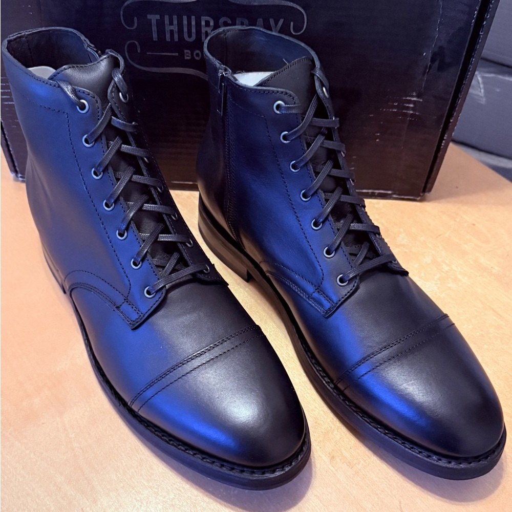 Thursday Boots - Black Major Boot -